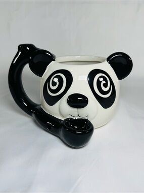 Roast & Toast Buzzed Panda Ceramic Mug 19OZ Coffee Cup